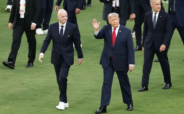 Coupe du monde : Trump et Infantino hués par le public lors de la remise du trophée