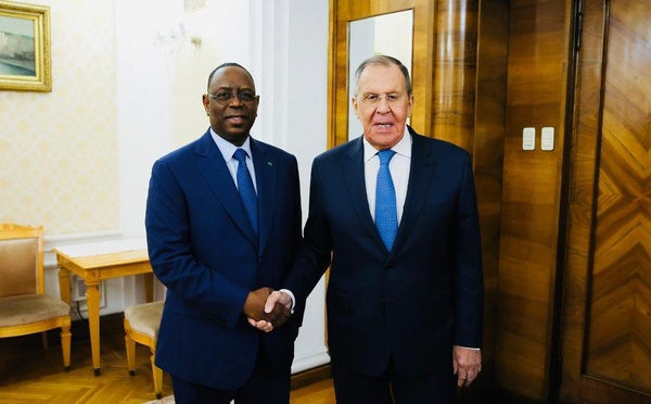 Secrétariat général de l'ONU : Macky Sall échange avec le chef de la diplomatie russe
