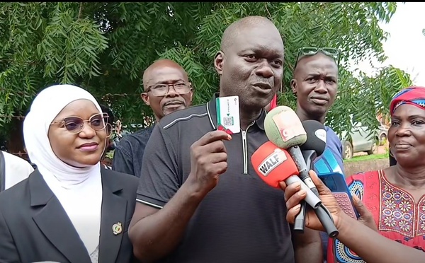 Bignona : l'ex-responsable de l'APR Sékou Diedhiou rejoint officiellement le parti d'Ousmane Sonko