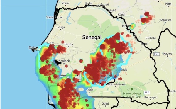 Météo : des orages et pluies se dirigent vers Dakar et Touba
