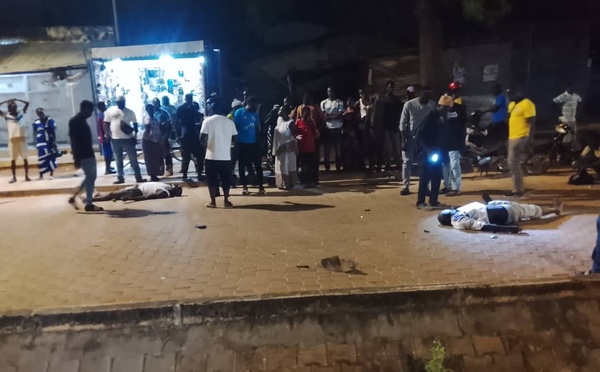 Ziguinchor : violent accident à Tilène, au moins trois blessés