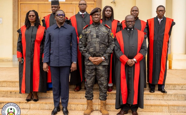 Guinée-Bissau : quatre nouveaux membres installés au Conseil judiciaire de la Cour suprême