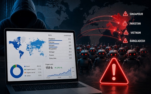 Sites internet : quand les faux visiteurs font exploser l’audience et chuter les revenus publicitaires
