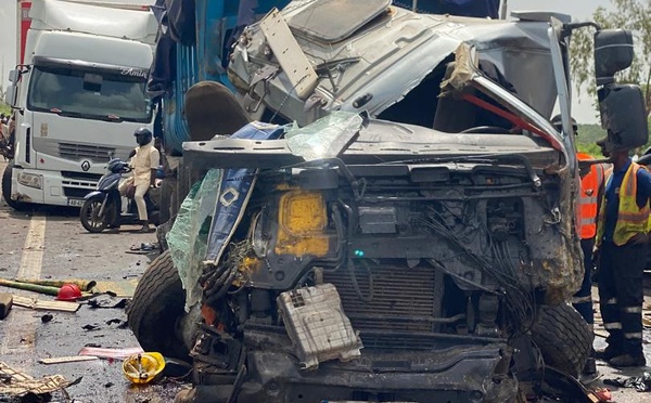 Autoroute à péage : un carambolage implique 23 véhicules à hauteur de Sébi Kippi
