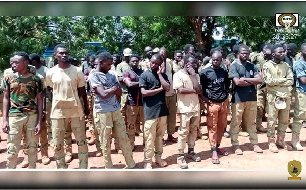 Niger : la télévision nationale montre des mutins arrêtés par la Garde présidentielle