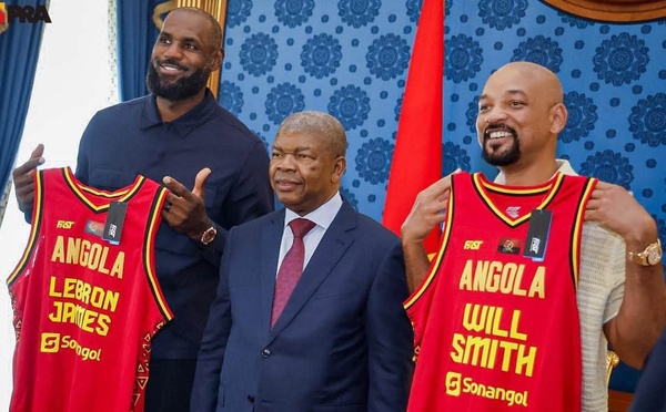 Angola : João Lourenço mise sur LeBron James et Will Smith pour promouvoir le pays