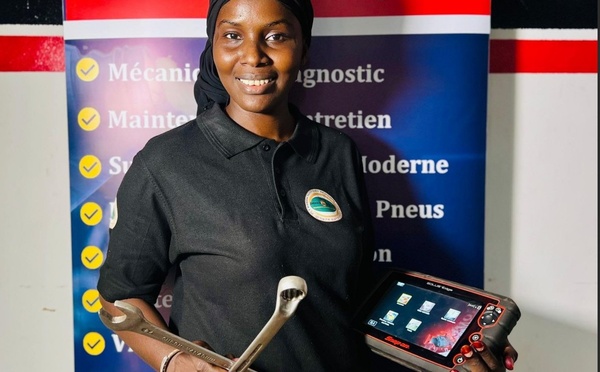 Mali : Pinda Thiam, la mécanicienne qui brise les codes dans un univers d’hommes