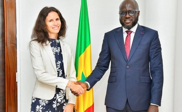 Assemblée nationale : El Malick Ndiaye reçoit l’ambassadrice du Royaume-Uni au Sénégal 