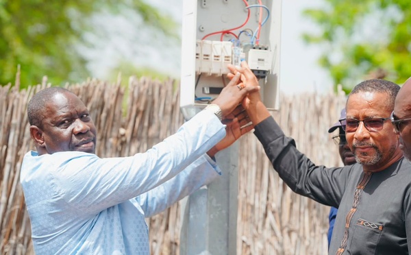 Louga : le PUDC raccorde 24 villages au réseau électrique