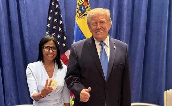 ONU : Delcy Rodríguez qualifie d’« historique » sa rencontre avec Donald Trump à New York