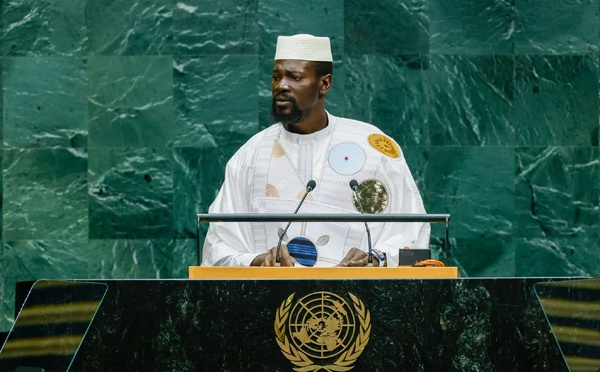 À l’ONU, Mamadi Doumbouya appelle l’Afrique à rompre avec les modèles « importés sans discernement »