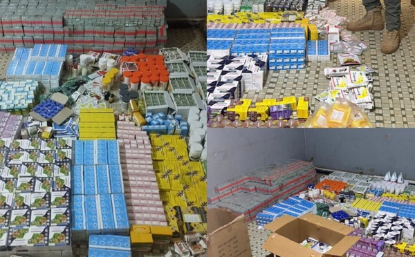 Matam : les Douanes saisissent pour plus de 18,6 millions FCFA de médicaments