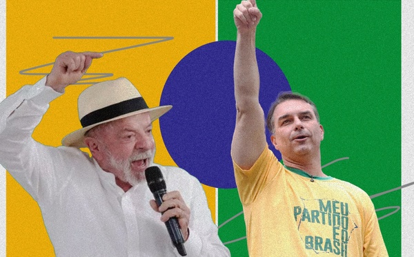 Présidentielle au Brésil : Flávio Bolsonaro emmène Lula au second tour