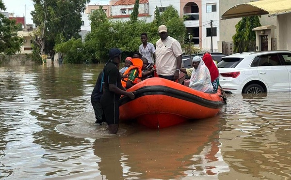 Inondations à Dakar : Hann Bel-Air durement touchée, des habitants évacués...