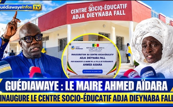 Guédiawaye : Ameth Aïdara immortalise « Gaindé Walo » en donnant son nom à un centre socio-éducatif