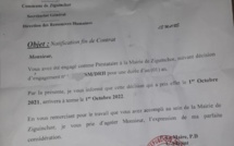 Mairie de Ziguinchor : 145 notifications de fin de contrat envoyées à des prestataires