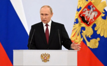 «Nous allons former quatre nouvelles régions russes», annonce Vladimir Poutine