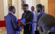 Sonko et Diomaye reçus au Palais de la république par Macky