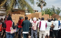 Ziguinchor : la diaspora bissau-guinéenne manifeste contre un “coup d’État fabriqué”