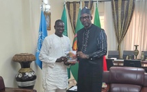 Diplomatie économique : Bamba Touré rencontre le ministre Abdoulaye Diop à Bamako