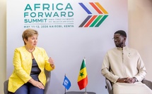 Nairobi : Bassirou Diomaye Faye échange avec la patronne du FMI sur la dette publique