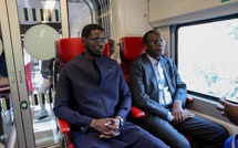 Dakar : Bassirou Diomaye Faye prend le TER jusqu’à l’AIBD