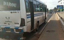 Dakar : un bus Tata se renverse au rond-point des Mamelles