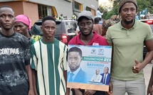 Accueil triomphal du ministre Yankhoba Diémé à Ziguinchor : Idrissa Benjamin SANE déroule le tapis rouge à l’enfant de Bignona