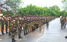 MICEGA : un nouveau détachement sénégalais de 618 militaires prêt à être déployé en Gambie