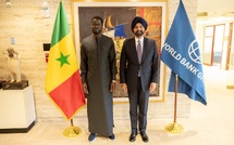 Washington : Diomaye Faye échange avec le président de la Banque mondiale sur l’emploi des jeunes