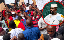 A New York , Mamadi Doumbouya hué par des opposants