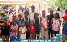 Éducation : Pape Abdourakhmane Dabo offre 1 500 kits scolaires aux élèves de Mbour